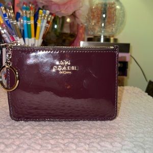 Coach Zip Key/Coin/Card wallet